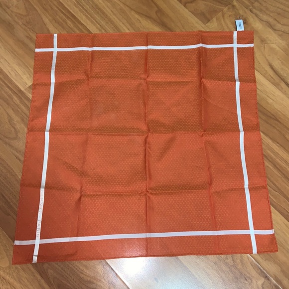 Authentic Hermès Cotton Scarf - Picture 1 of 10